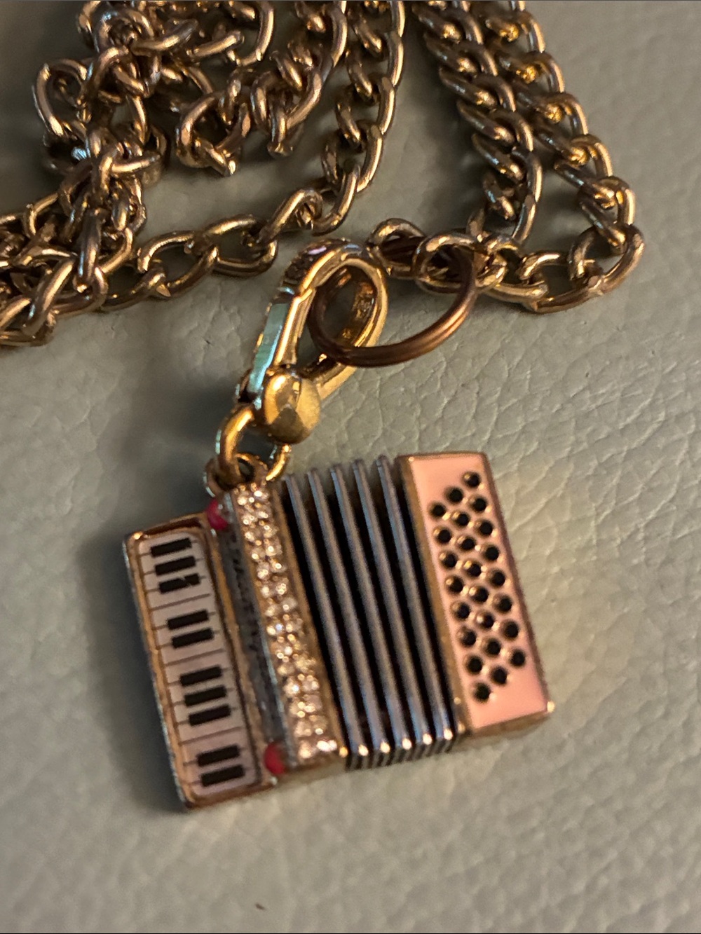 Vintage Juicy couture accordion charm and chain necklace - Picture 3 of 8